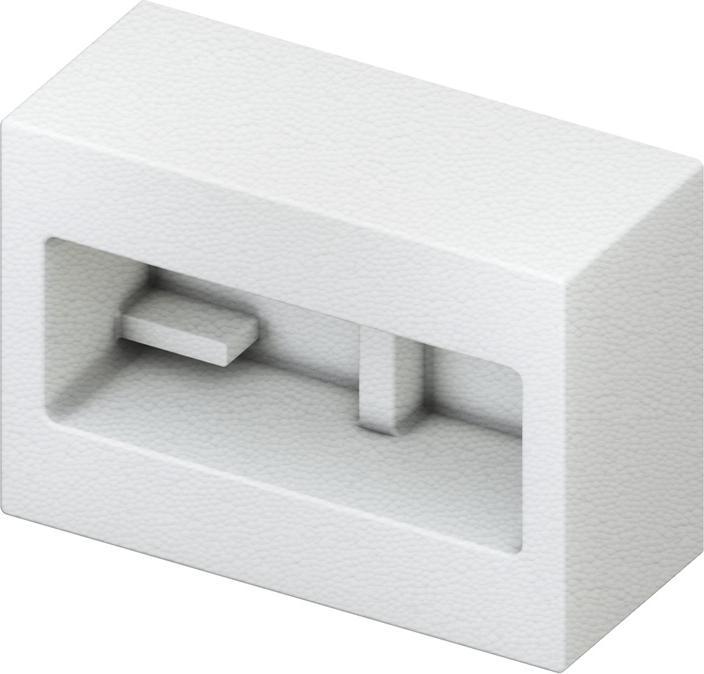 Actual product image TECE Wet construction pipework protection for flush installation 9030029