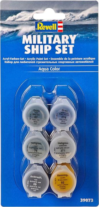Actual product image Revell Military Ship Set