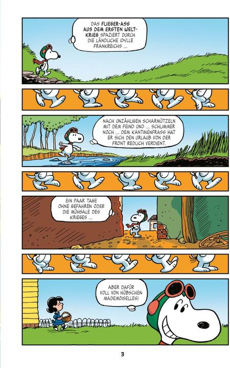 Actual product image Peanuts für Kids - Neue Abenteuer 3: Snoopy, das Flieger-Ass (German, Charles M. Schulz, 2024)
