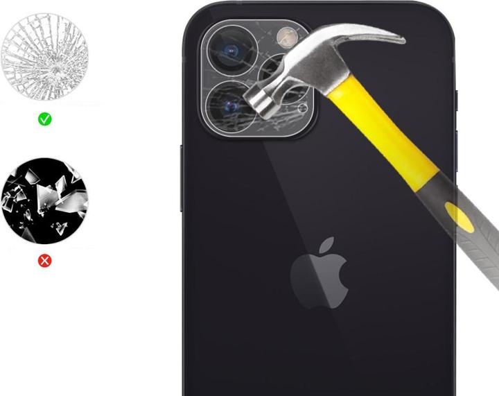 Image du produit Ueli Express Verre blindé pour la caméra de l'iPhone 13 Pro Max (1 pièce(s), Apple iPhone 13 Pro Max)