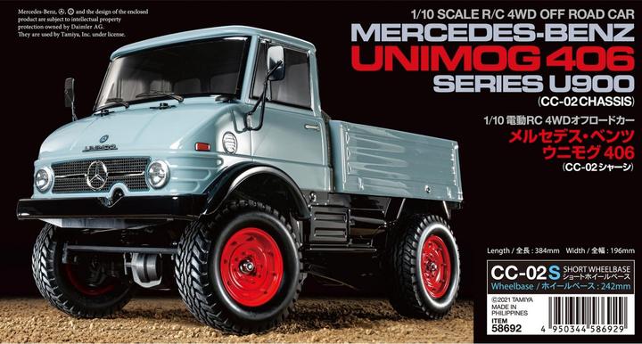 Produktbild Tamiya Mercedes-Benz Unimog 406 U900 (Kit)