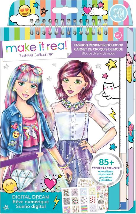 Immagine prodotto Make it Real Moda Sketchbook sogno digitale
