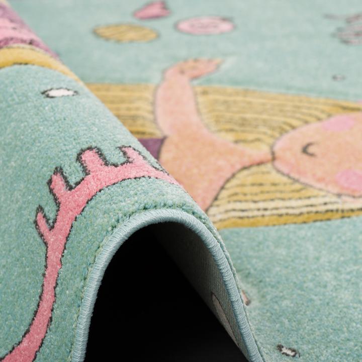 Immagine prodotto Pergamon Tappeto per bambini Maui Kids Mermaid Pastel (140 x 200 cm)