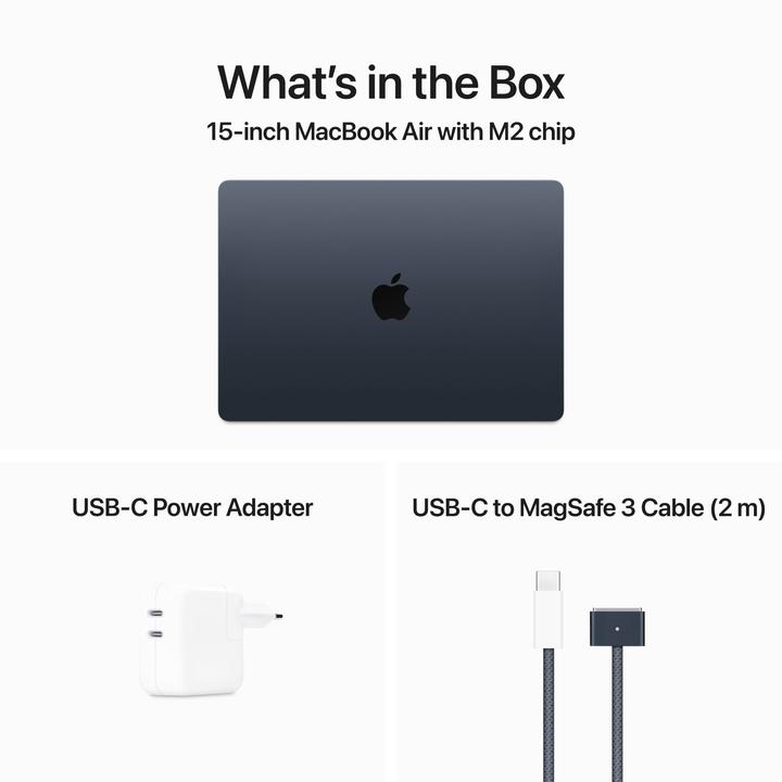 Actual product image Apple MacBook Air - 2023 (15", M2, 8 GB, 256 GB, CH)