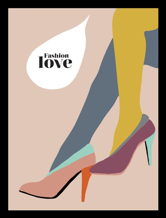 G&C Gallery Amore per la moda (40 x 50 cm)