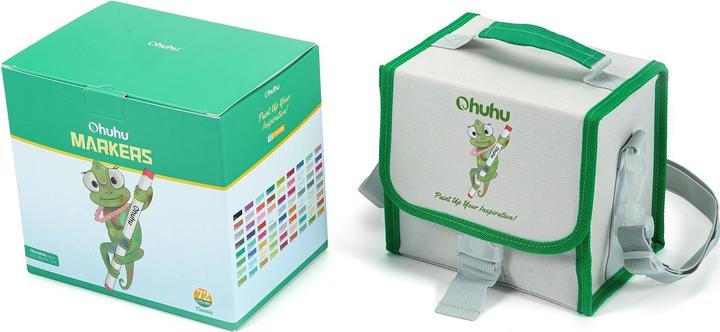 Image du produit Ohuhu Marqueurs d'art Honolulu (Multicolore, 72 x)
