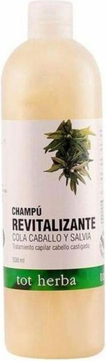 Tot Herba CHAMPÚ REVITALIZANTE cola de caballo y salvia 500 ml (500 ml, Flüssiges Shampoo)