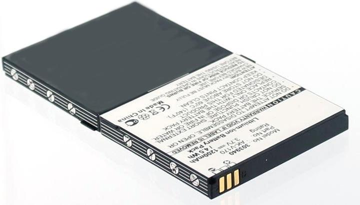 Produktbild AGI 82498 - Batterie/Akku - Schwarz - Weiss - Lithium-Ion (Li-Ion) - 1200 mAh - 3,7 V