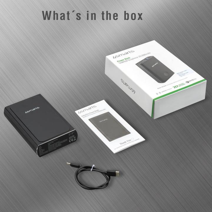 Actual product image 4smarts VoltHub (20000 mAh, 160 W, 74 Wh)