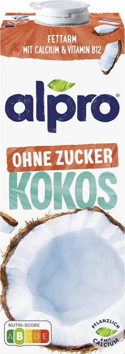 Image du produit Alpro Boisson à la noix de coco sans sucre vegan 1l (1 x 100 cl)