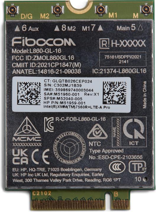 Image du produit HP XMM 7560 R+ LTE-Advanced