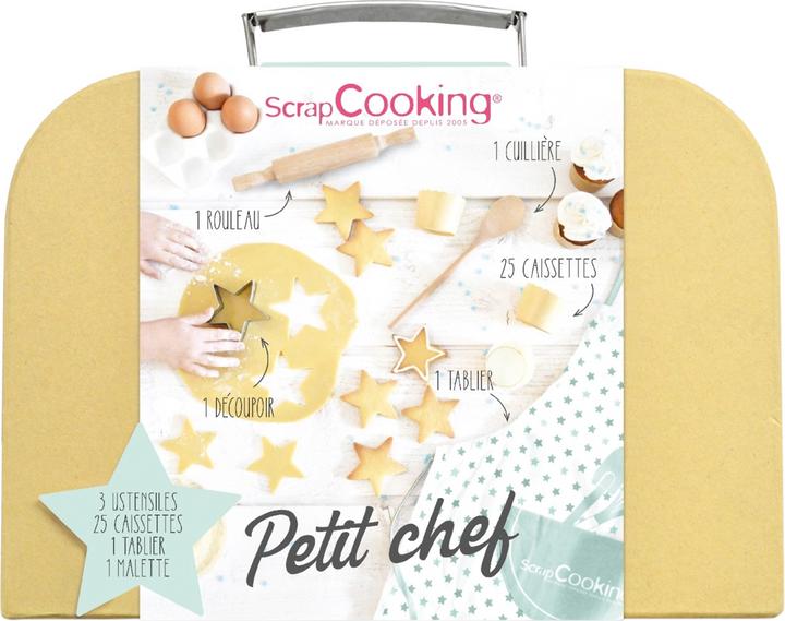 Immagine prodotto ScrapCooking Valigetta da forno per bambini, Little Chef