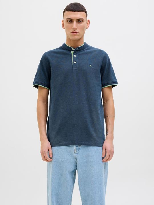 Actual product image Jack & Jones Jjepaulos Mao Polo Ss Noos (L)