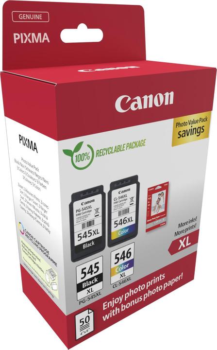 Produktbild Canon PG-545XL/CL-546XL (M, BK, C, Y)
