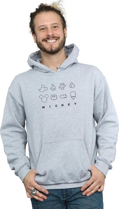 Produktbild Disney Mickey Mouse Deconstructed Kapuzenpullover (M)