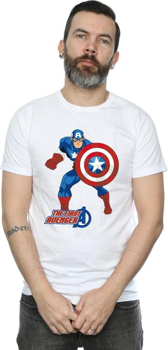 Immagine prodotto Maglietta Uomo Captain America Il Primo Vendicatore (S)