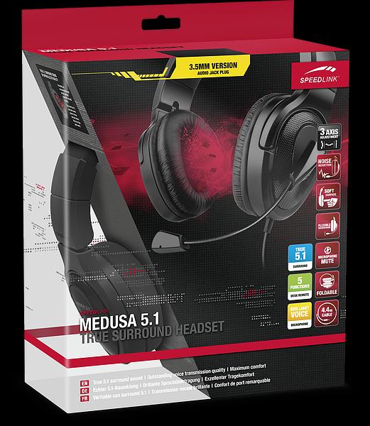 Immagine prodotto Speedlink Cuffia MEDUSA 5.1 True Surround