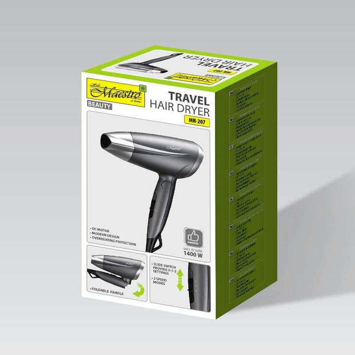 Produktbild Maestro Suszarka do włosów 1400W MR-207