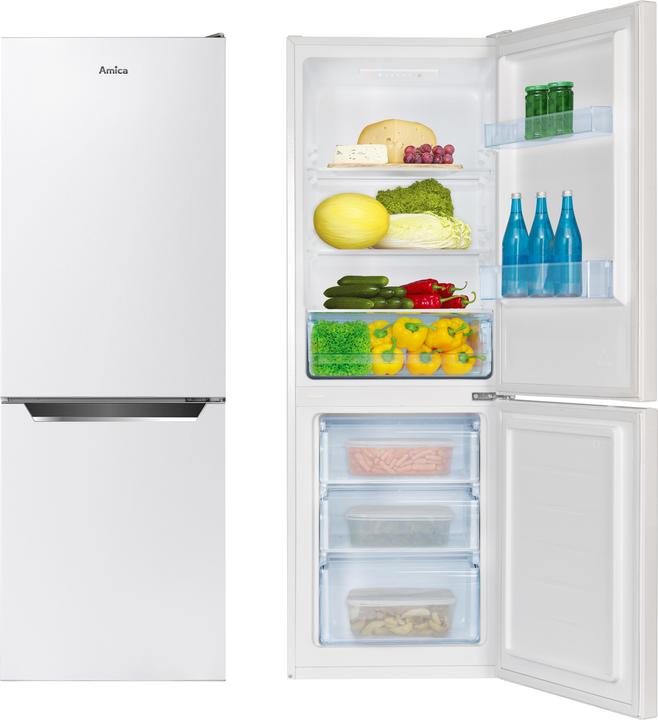Image du produit Amica Réfrigérateur-congélateur KGCL 386 160 W l x h x p 54 x 160 x 55 cm partie réfrigération 153 (227 l)