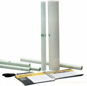 Actual product image Agipa Book protection film, self-adhesive, 1000 mm x 10 m (1 x)