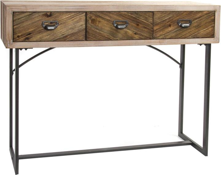 Produktbild DKD Home Decor Console Metal Wood (110 x 32 x 85 cm)