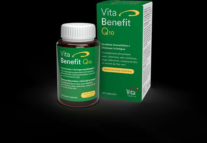 Produktbild Vita Benefit Q10 (50 Stück, Kapseln, 192 g)