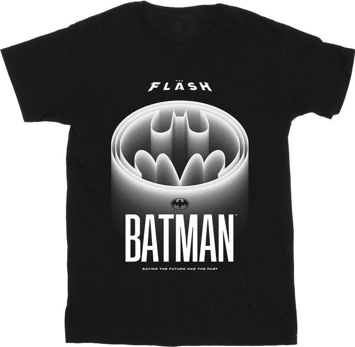 Image du produit - T-shirt THE FLASH BATMAN WHITE LOGO - Garçon (152, 158)