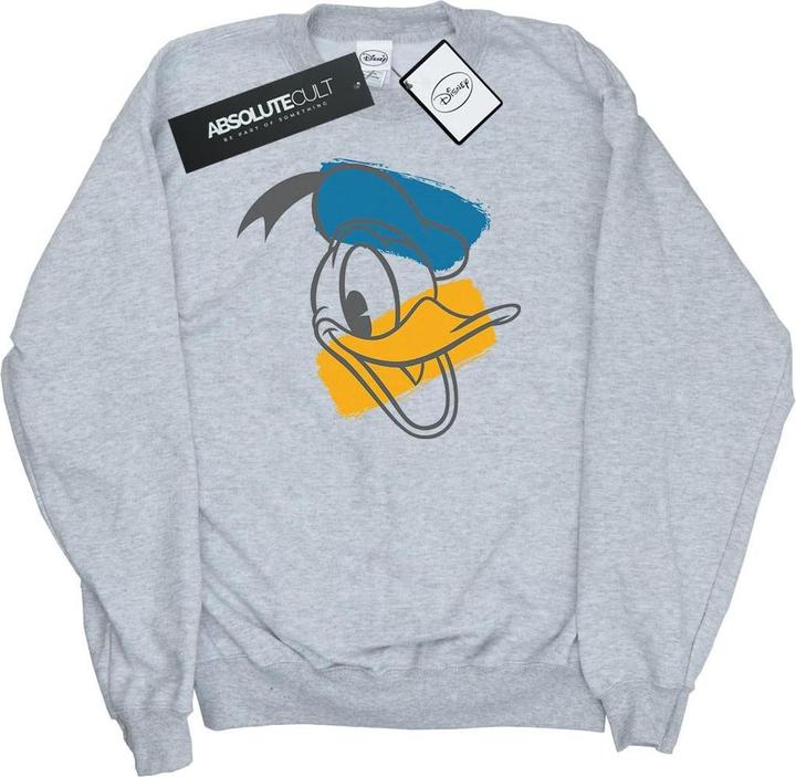 Disney Donald Duck Head Sweatshirt