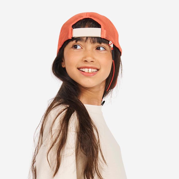 Produktbild Tribord Segelcap Kinder - Sailing 500 beige/rot (52, 53, 54, 55)
