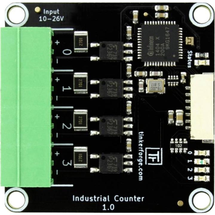 Actual product image Tinkerforge Industrial Counter Bricklet