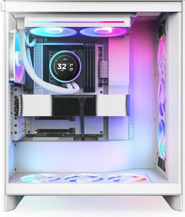 Produktbild NZXT KRAKEN Elite V2 280 RGB Wak Display White RL-KR28E-W2