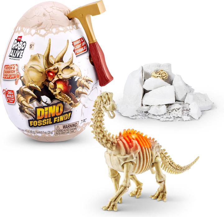 Image du produit Zuru ROBO ALIVE Dino Fossil Find Mini Surprise Egg ass.