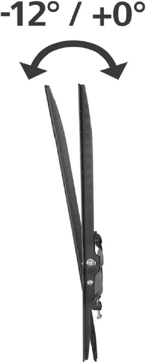 Produktbild Hama TV-Wandhalterung, neigbar, 165 cm (65") bis 35 kg, Wandabstand 2,8 cm (Wand, 65", 35 kg)