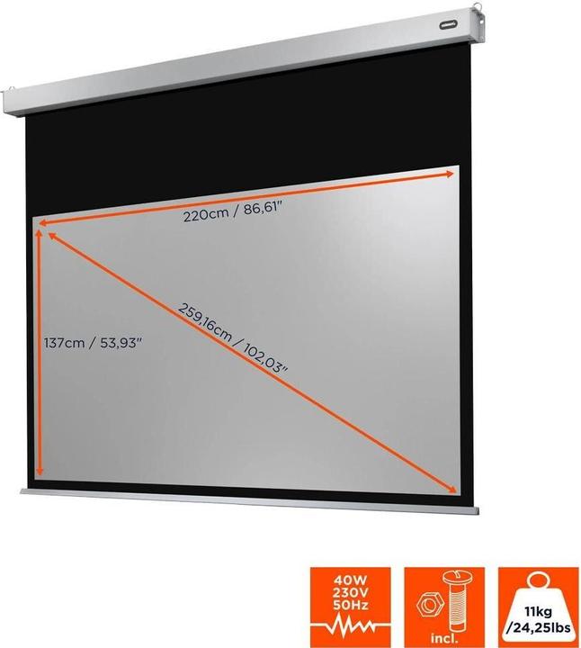 Actual product image Celexon Motor Professional Plus, 16:10 (102", 16:10)