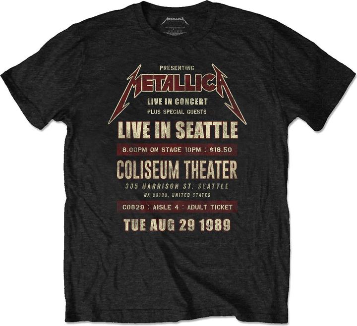 Metallica Seattle 89