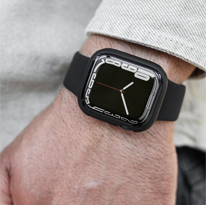 Actual product image Vonmählen Screen protector Thin Apple Watch SE (44 mm) Black