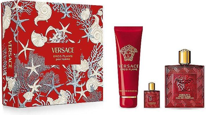 Productafbeelding Versace Geschenkset Eros Flame pour Homme Set /100ml /5ml (Gezichtsverzorgingsset)