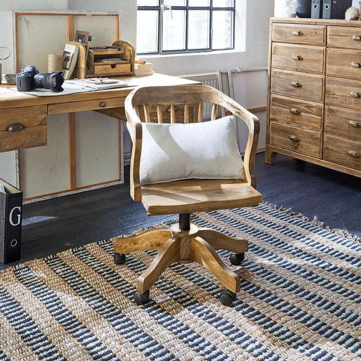 Actual product image Loberon Desk chair Kerava brown