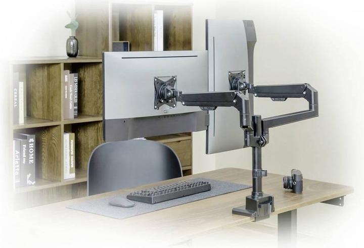 Produktbild myWall My Wall HL 51-2L Monitor-Tischhalterung 43,2cm (17/ ) - 81,3cm (32/ ) Drehbar, Neigbar (Tisch, 32.01")