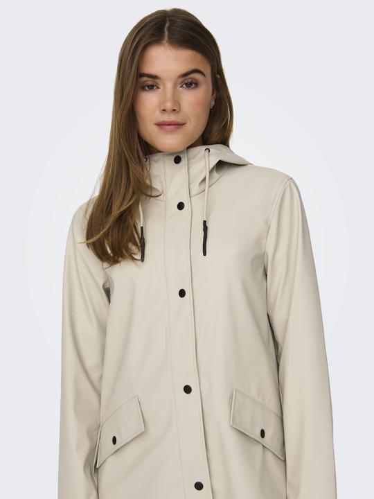 Produktbild Only Einfarbiger Regenjacke Regenmantel (XL)