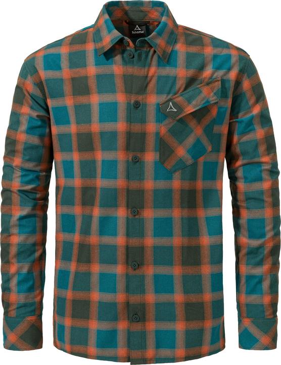 Schöffel Hiking Poplar Hemd Dark Jade Herren (48)