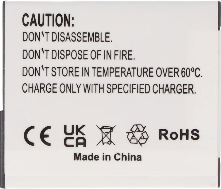 Actual product image Sony Battery NP-BG1, DSC-WX1, CYBER-SHOT DSC-W300 (Rechargeable battery)