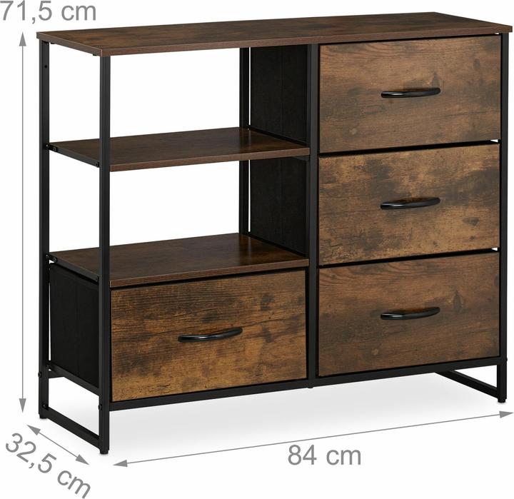 Actual product image Relaxdays Garden trolley