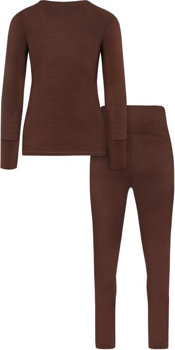 Image du produit Normani Sous-vêtements en mérinos - Ensemble de maternité - T-shirt à manches longues et caleçon - 8795 (L)