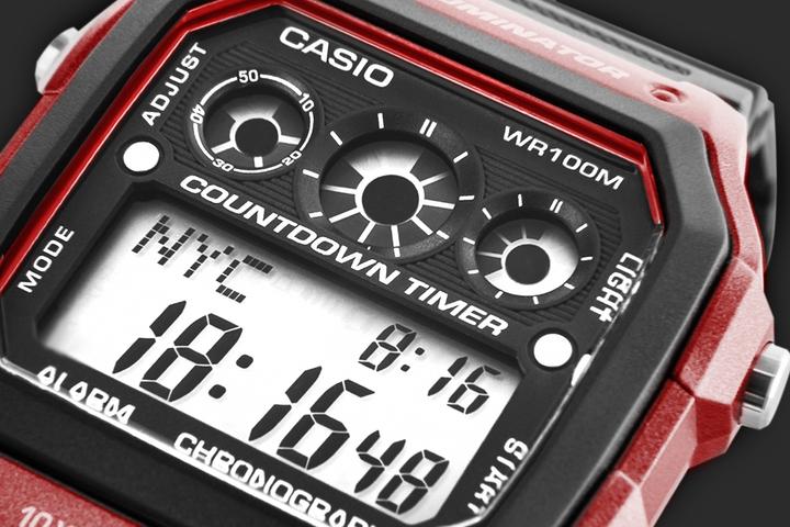 Actual product image Casio AE-1300WH-4AVDF Men's watch + BOX