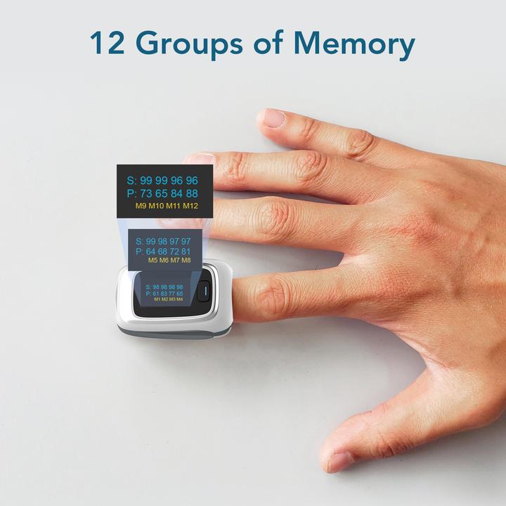 Actual product image ViatomTech P06C Fingertip Oxygen Monitor