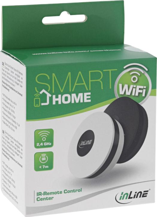 Actual product image InLine SmartHome IR TV Controller white (Universal remote control, Infrared)