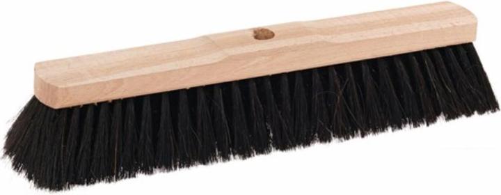 Actual product image Sorex Hall broom horsehair length 400 mm with handle hole saddle wood (1 pcs.)