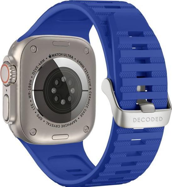Produktbild Decoded Silicone Ultra Traction Strap 42/44/45/49mm Galc Blue (Flüssigsilikon (LSR), 44mm)