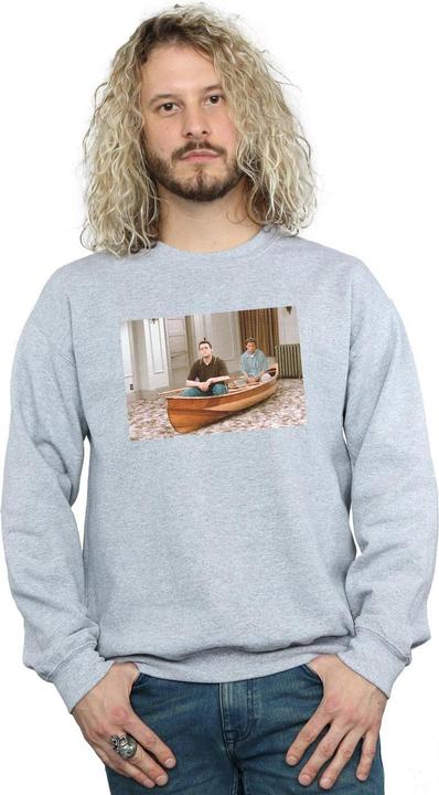 Actual product image Friends Mens Boat Photo Sweatshirt (L)